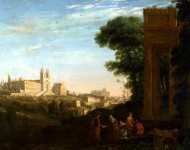 Claude - A View in Rome